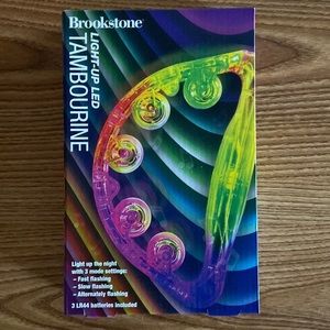 Brookstone tambourine. Christmas gift Not used